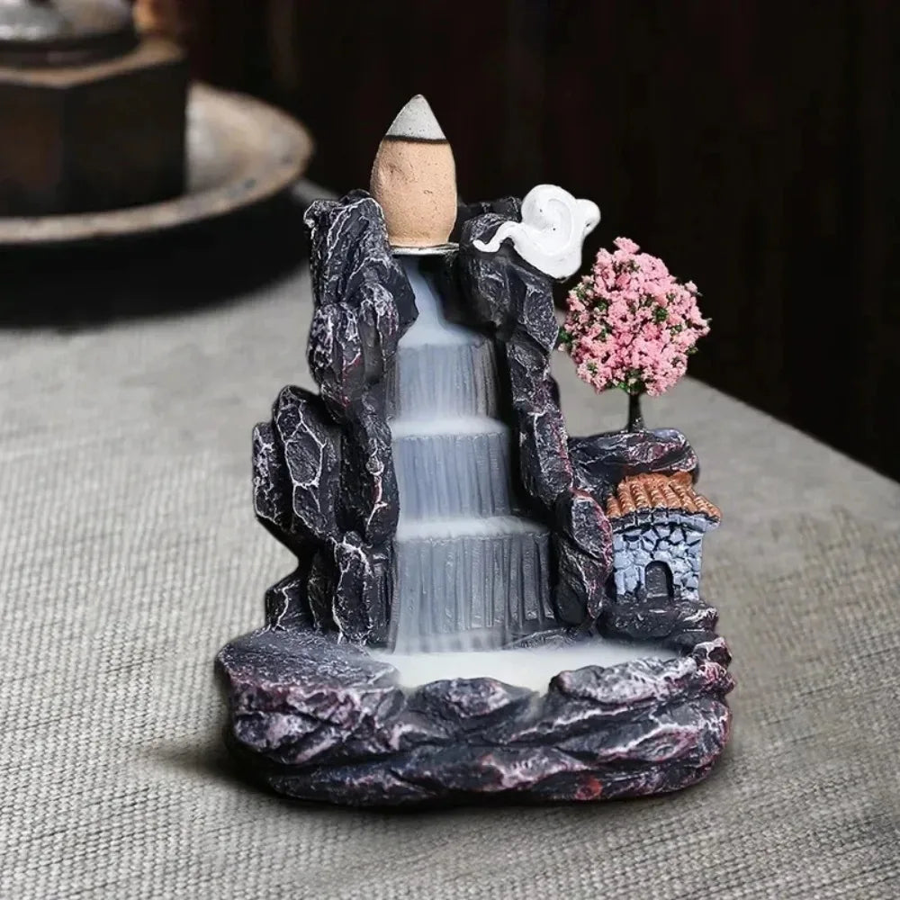 Droplet‑Shaped Incense Aromatherapy Burner