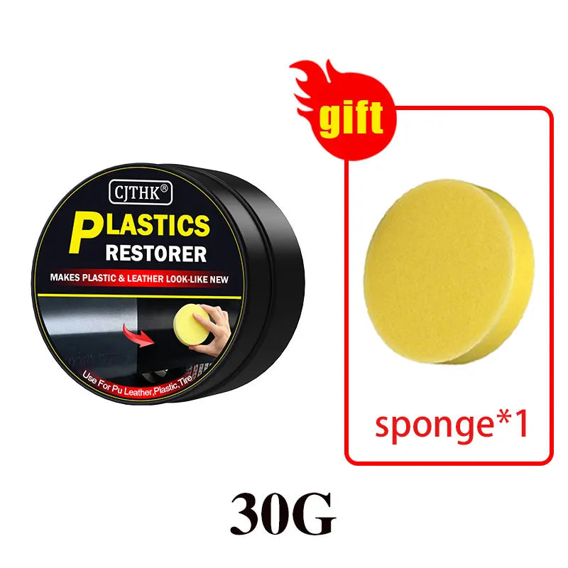 Car Plastic Restorer Back To Black Gloss Car Cleaning