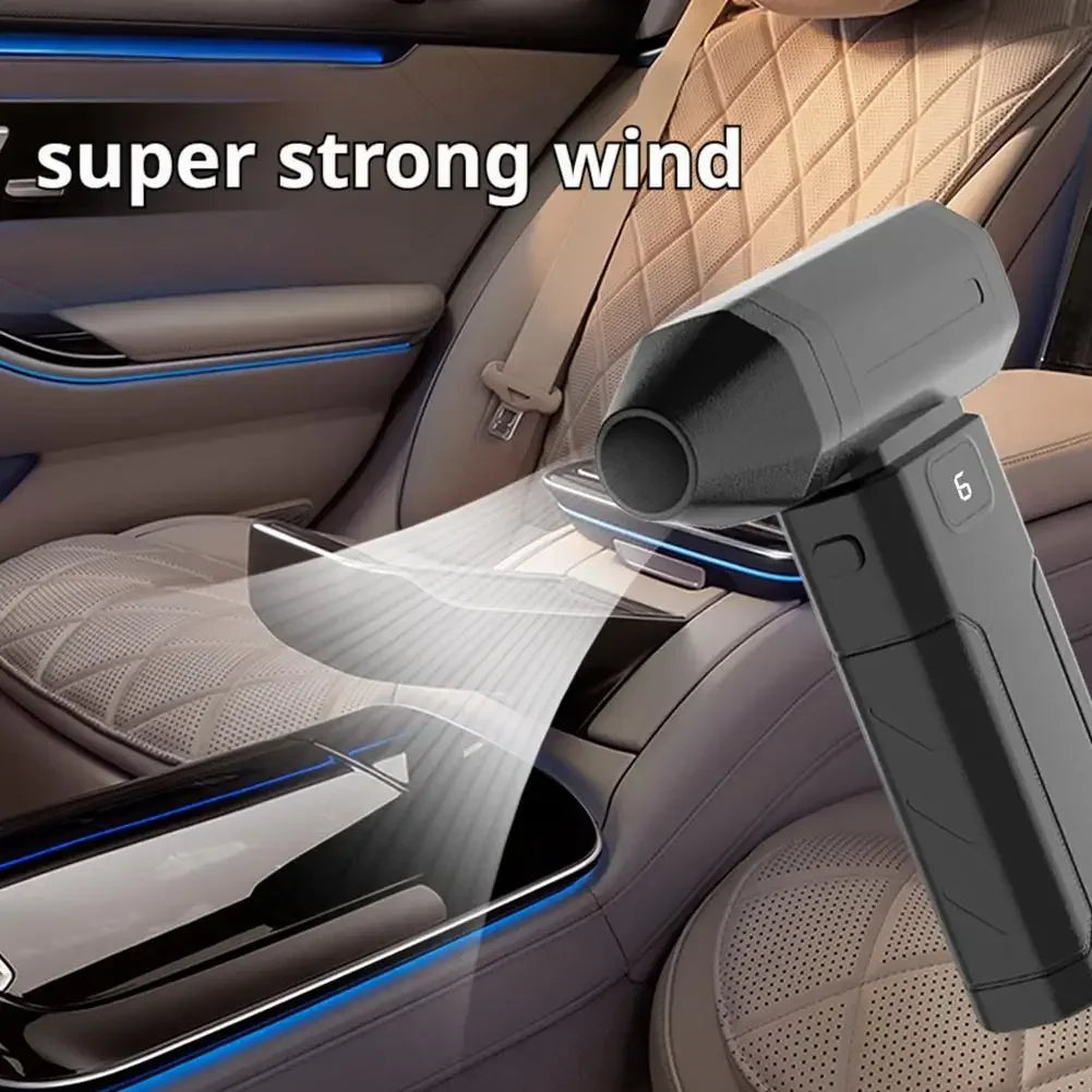 X8 Brushless Turbo Jet Fan Blower 150000RPM Powerful Electric Air Blower Vacuum Dust Cleaner Portable Air Puissant Tool For Car