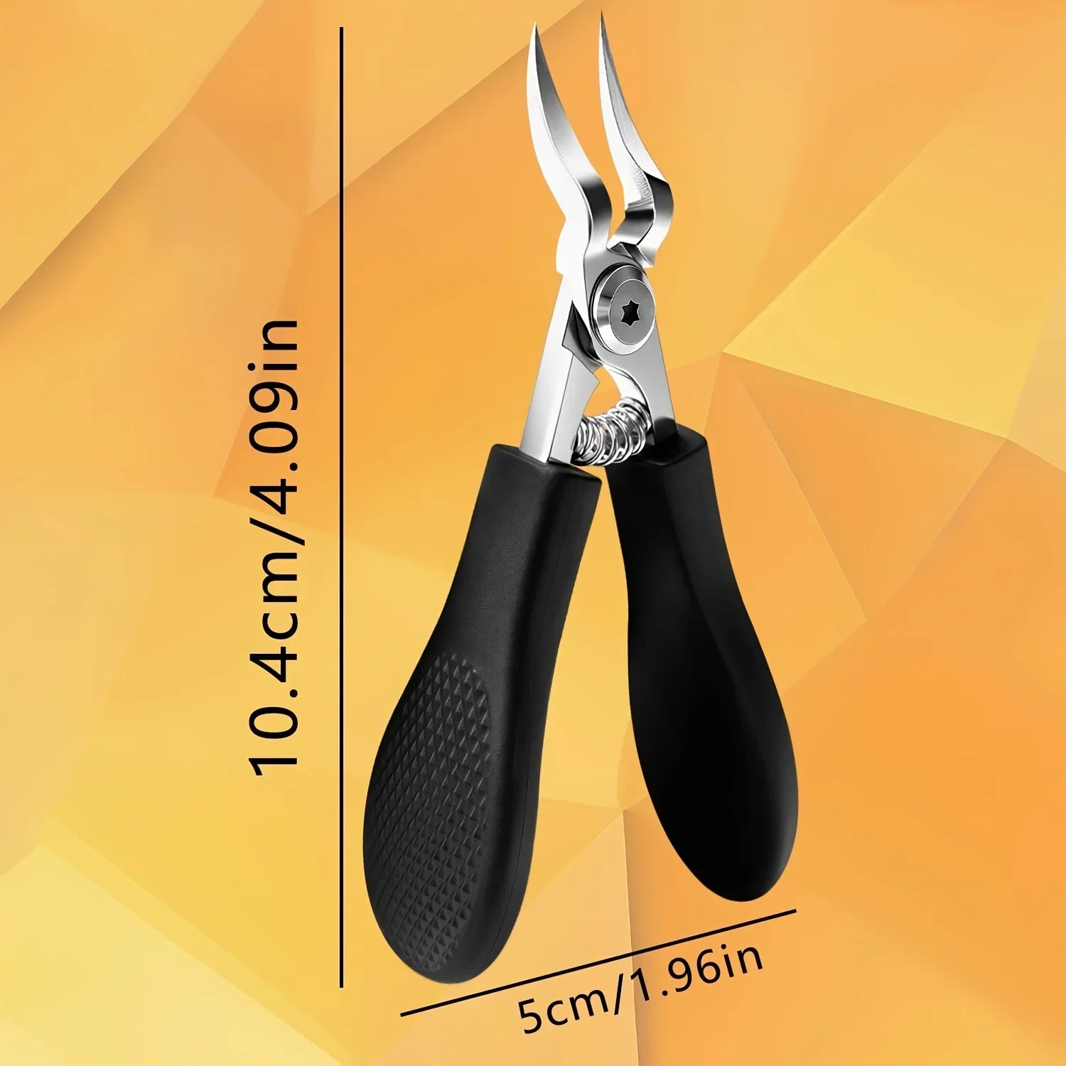 Heavy-Duty Stainless Steel Nail Clipper for Thick Toenails