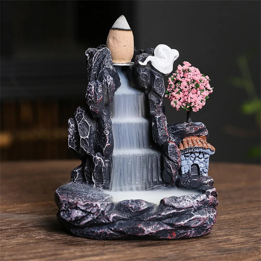 Droplet‑Shaped Incense Aromatherapy Burner