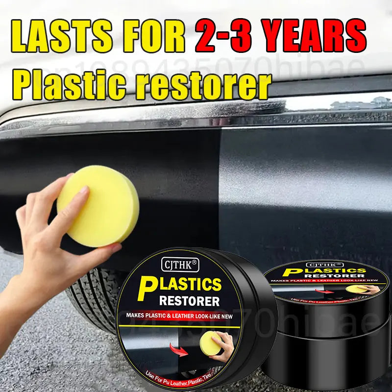 Car Plastic Restorer Back To Black Gloss Car Cleaning