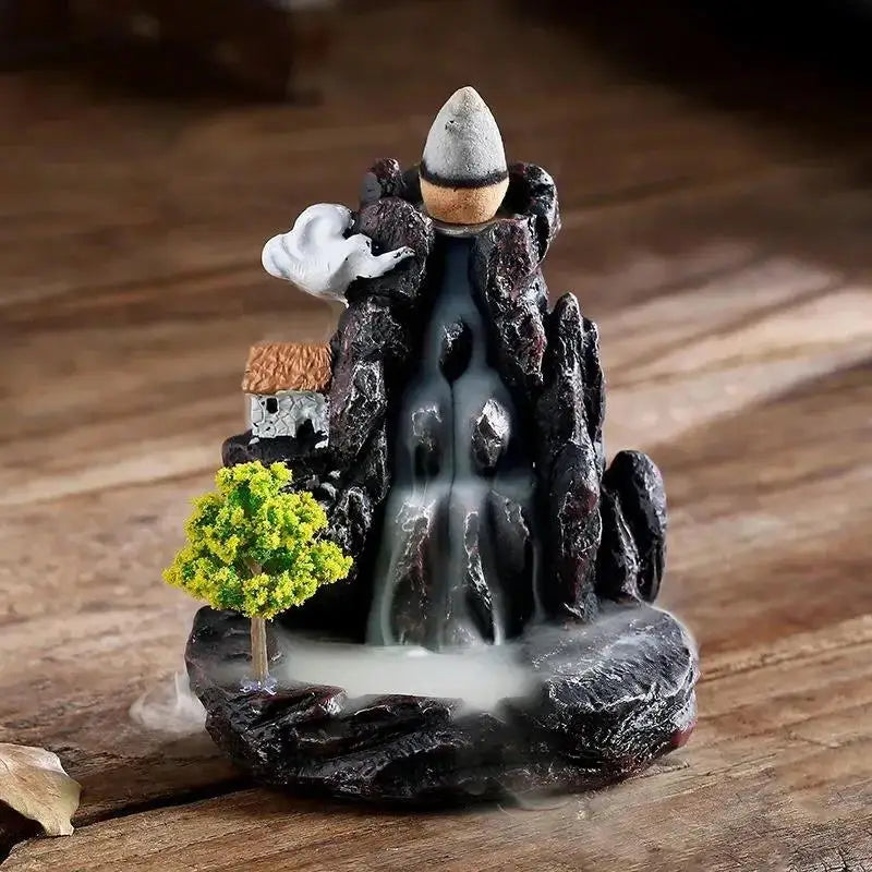 Droplet‑Shaped Incense Aromatherapy Burner