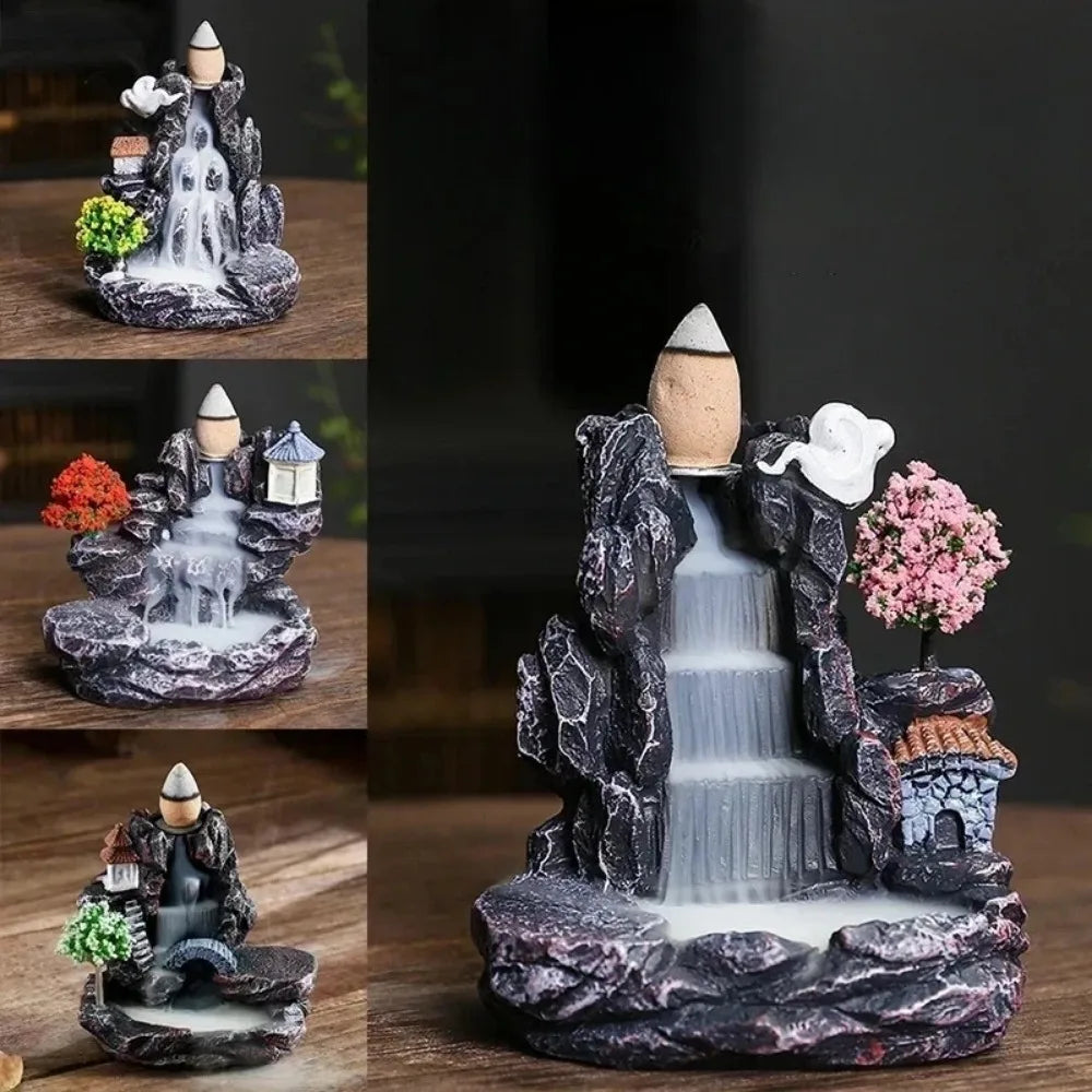 Droplet‑Shaped Incense Aromatherapy Burner