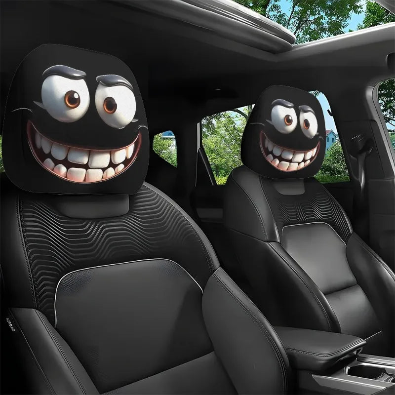 Shadow Passenger Headrest Covers